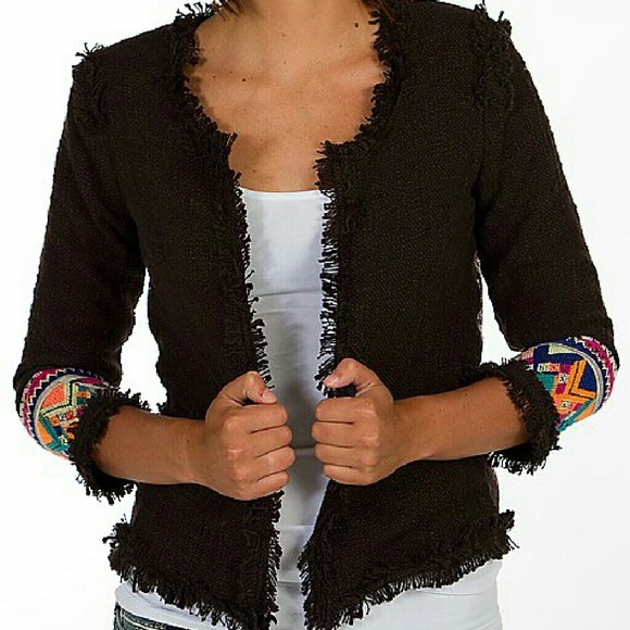 [Billabong] Lou Lou Jacket- embroidered, cropped - Picture 3 of 8